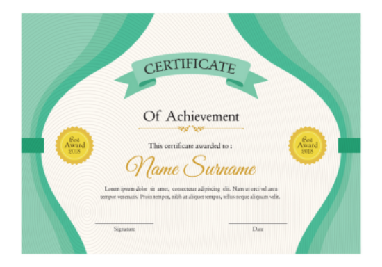 Picture of Certificates